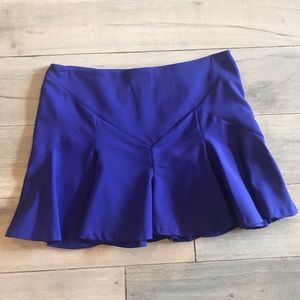 Zara Flared Purple Skirt M